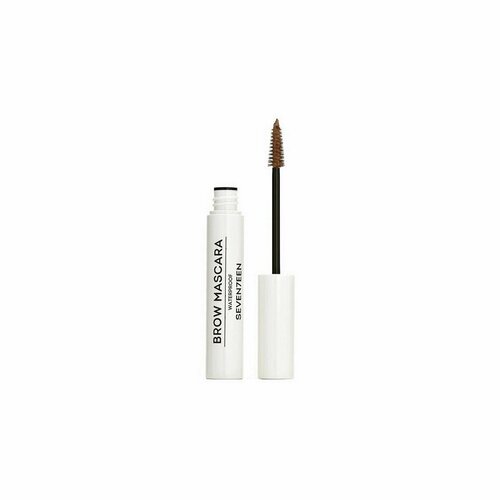 Тушь для бровей водостойкая SEVEN7EEN BROW MASCARA waterproof объём 5мл 03каштановый Греция - 1шт 1638₽