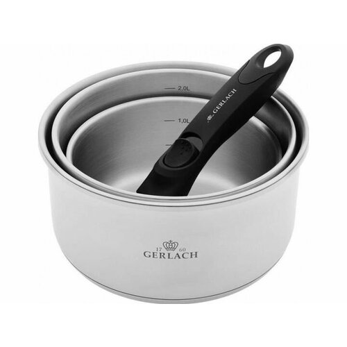 Набор сковород GERLACH Smart Steel (4 шт.)