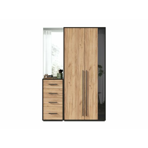 Неаполь Прихожая 10 ЧерныйДуб Золотой 66297₽