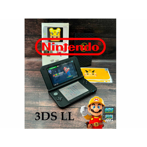 Новая Nintendo 3DS XLLL Black LumaИгры комплект 1995000₽