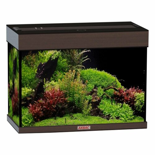 Аквариум 70 литров с крышкой и освещением 613146 см Аквас 12639₽