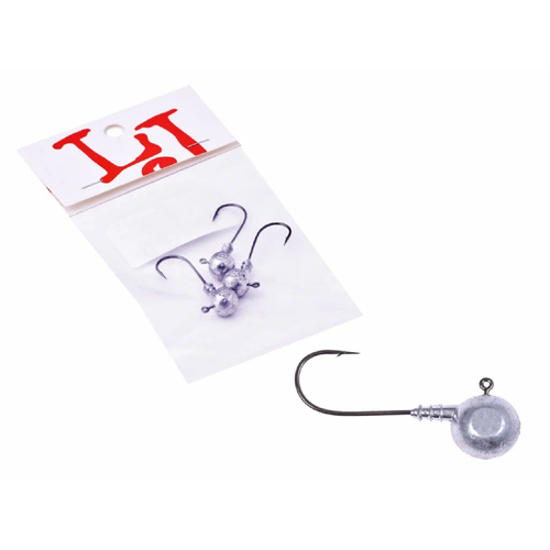 Джиг-головки Lucky John Ball размер №1/0 вес 6 г в наборе 3 шт