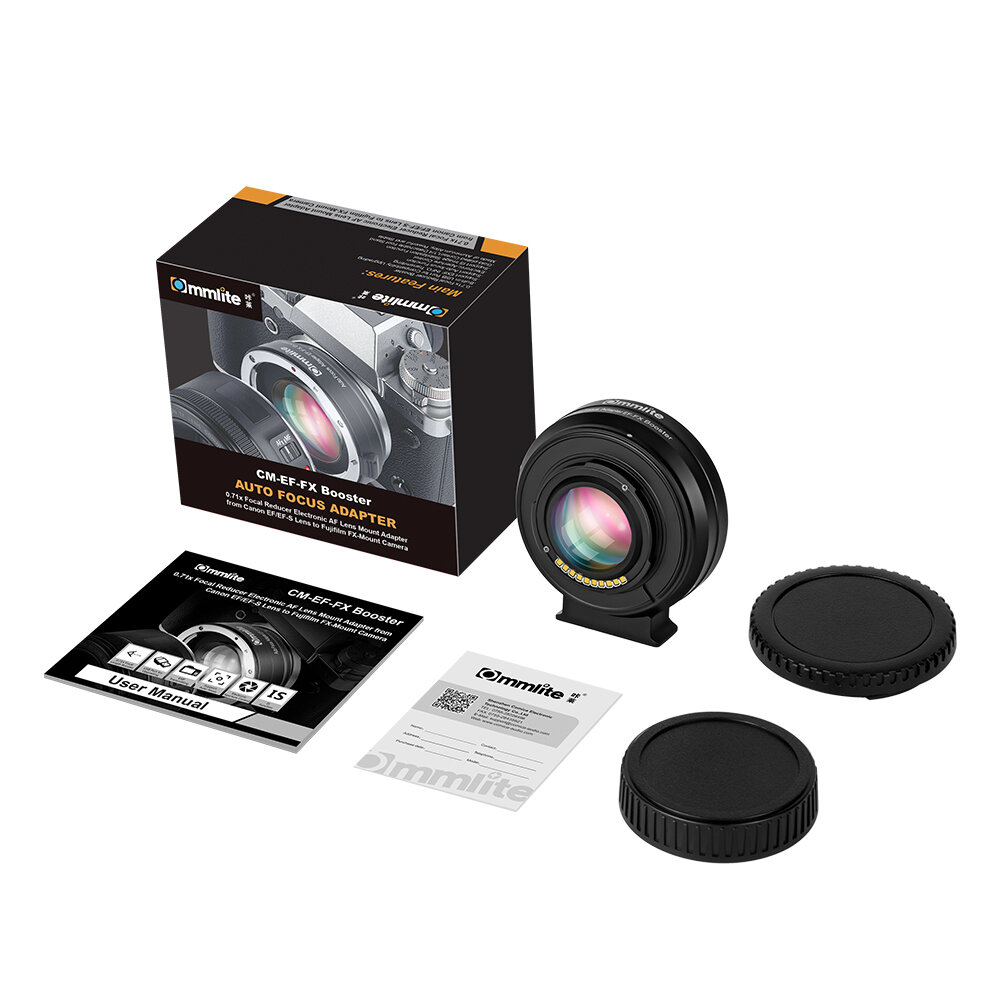 Переходное кольцо Commlite CM- EF-FX Booster