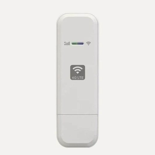 Изображение товара Модем, 4g lte модем, usb модем, интерфейс подключения USB, 150 мб/с, поддержка сетей 4G, исполнение внешнее, белый