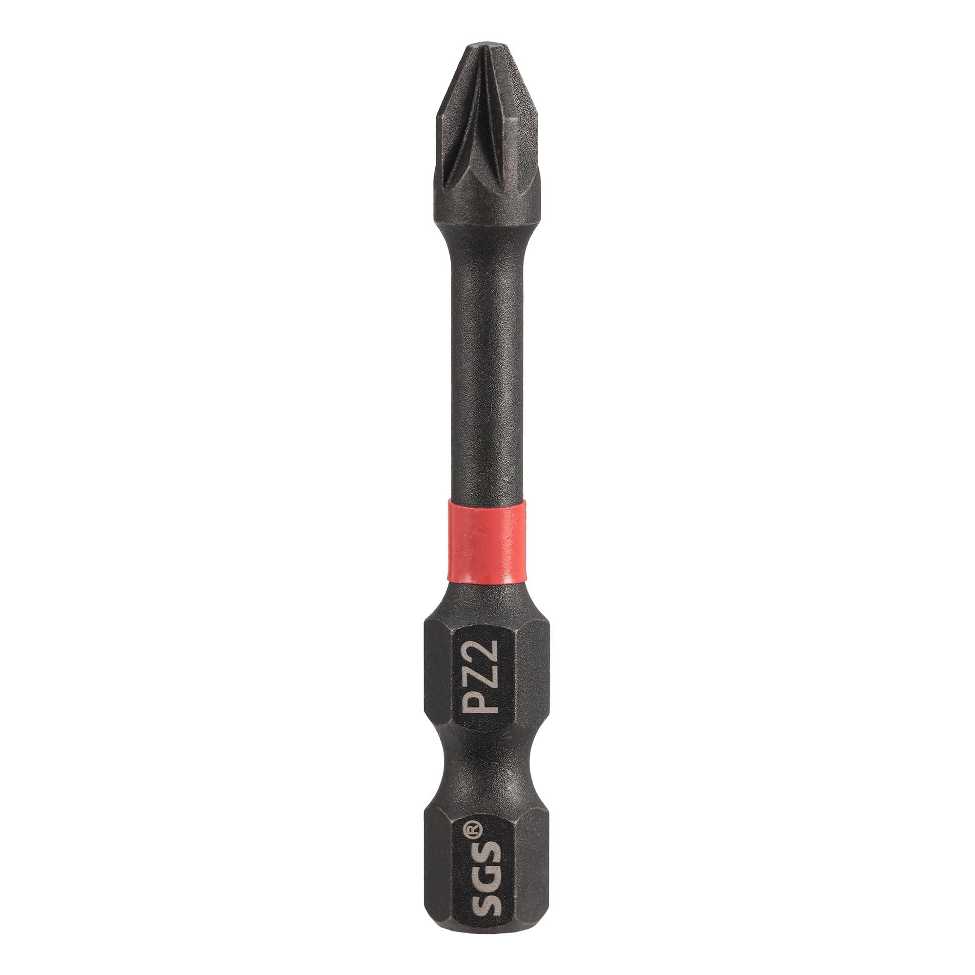 Бита PZ2 х50мм Impact(ударная) S2 1шт SGS 6350-PZ2-IB