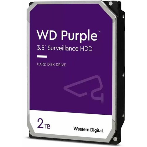Жесткий диск WD Purple WD23PURZ 2ТБ HDD SATA III 35 907100₽