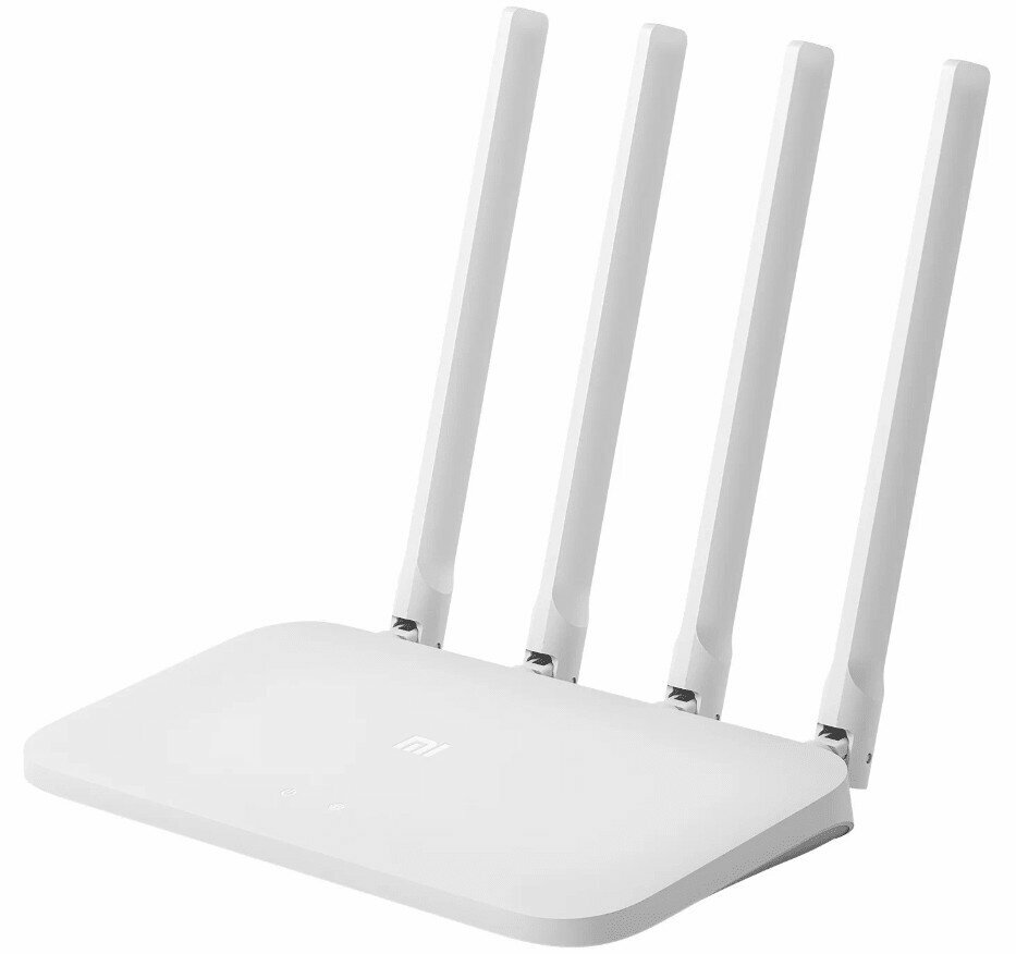 Wi-Fi роутер Xiaomi Mi 4A (R4AC) белый, скорость 100 мбитс, 2,4 ГГц и 5 ГГц. — фото 1