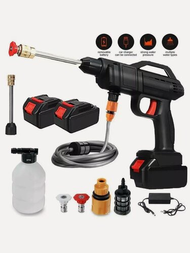 Изображение товара Автомойка аккумуляторная высокого давления беспроводная компактная