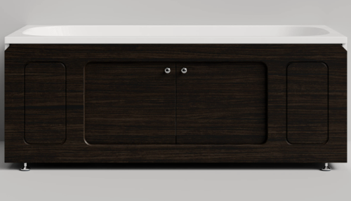 Изображение товара Экран под ванну, раздвижной, 170 см, венге