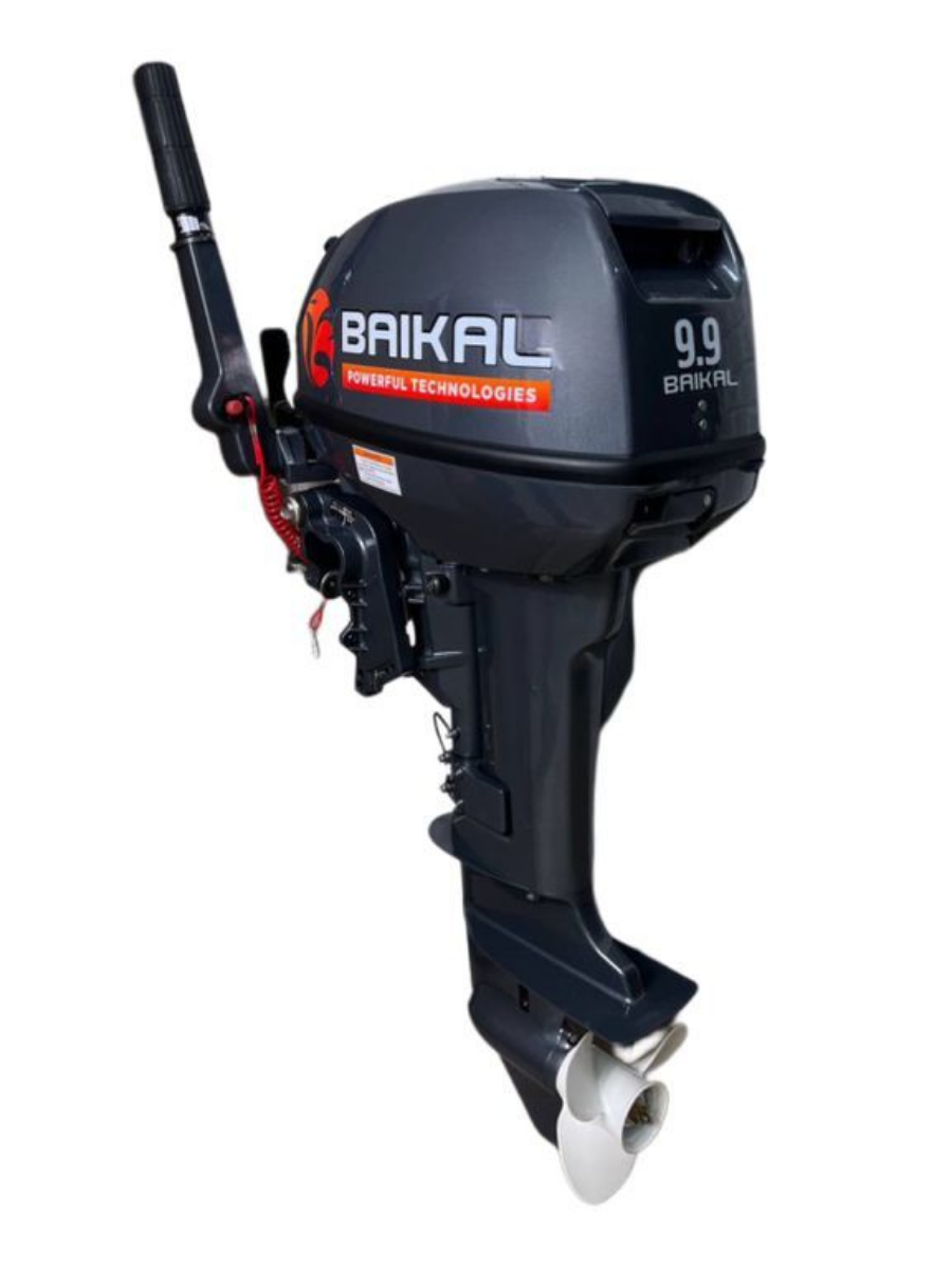 Лодочный мотор BAIKAL 9,9 HP (2 такта; 15 л. с.) бензиновый подвесной