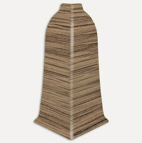 Изображение товара Наружный угол Aberhof ABF60 для плинтуса, 2561 дуб индийский (блистер)