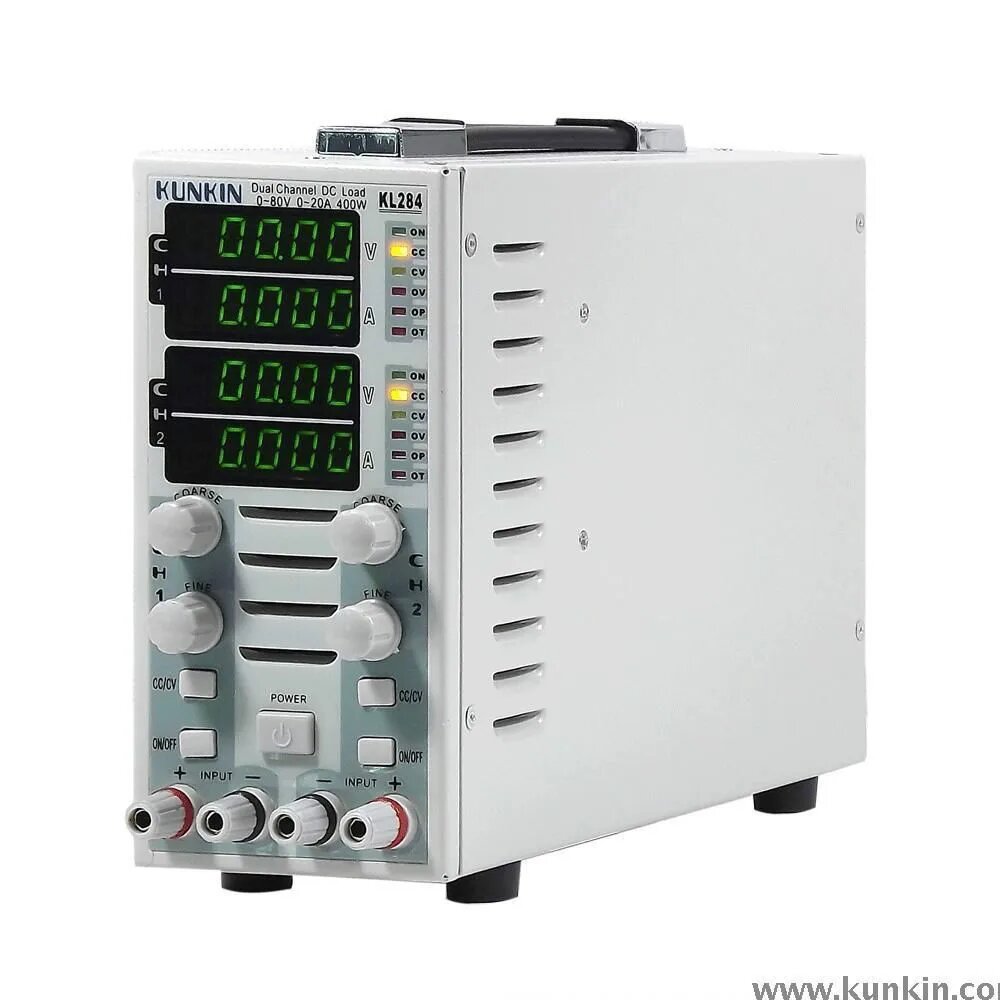 KL284A 400 Вт/150 в/40 А (150 в/20 А/200 Вт * 2) двухканальный Регулируемый ЖК-дисплей DC электронная нагрузка