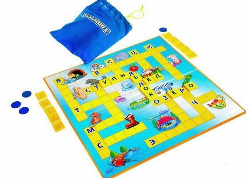 Настольная игра Scrabble (Mattel) "Скрэббл Джуниор (детский)" (Y9736)