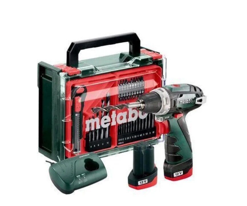 Шуруповерт Metabo PowerMaxx BS Basic Set (600080710)
