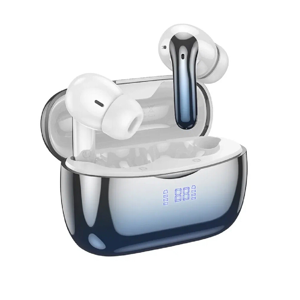 Hoco TWS-наушники HOCO EQ16 ANC с поддержкой Bluetooth 5.3 и активным шумоподавлением синие