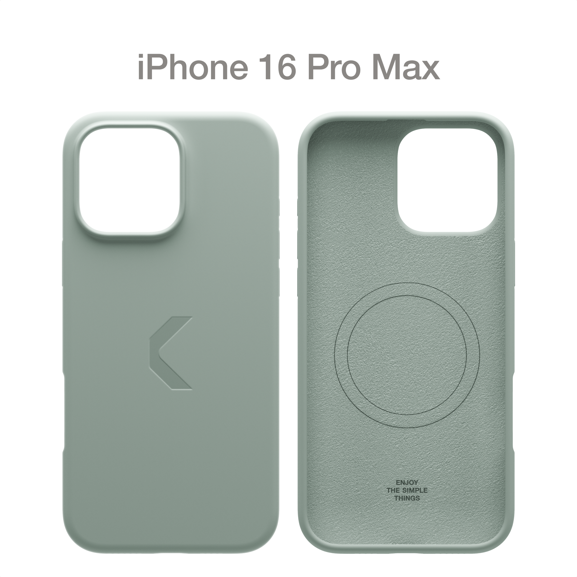 Силиконовый чехол COMMO Shield Case для Apple iPhone 16 Pro Max с поддержкой беспроводной зарядки, Commo Gray