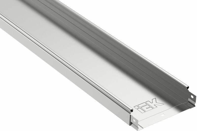 Лоток листовой неперфорир. 200х50 L3000 сталь 0.7мм IEK CLN10-050-200-3