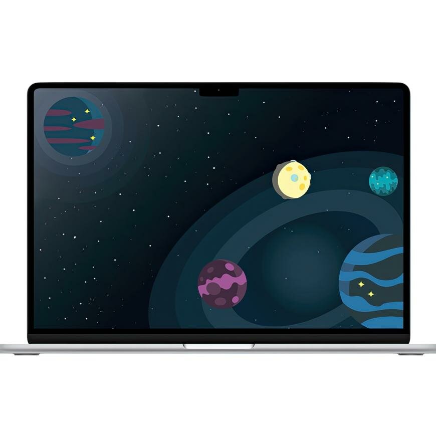 Ноутбук Apple MacBook Air 15” MW1G3 (M4 10-Core, GPU 10-Core, 16GB, 256GB) (Серебристый | Silver)