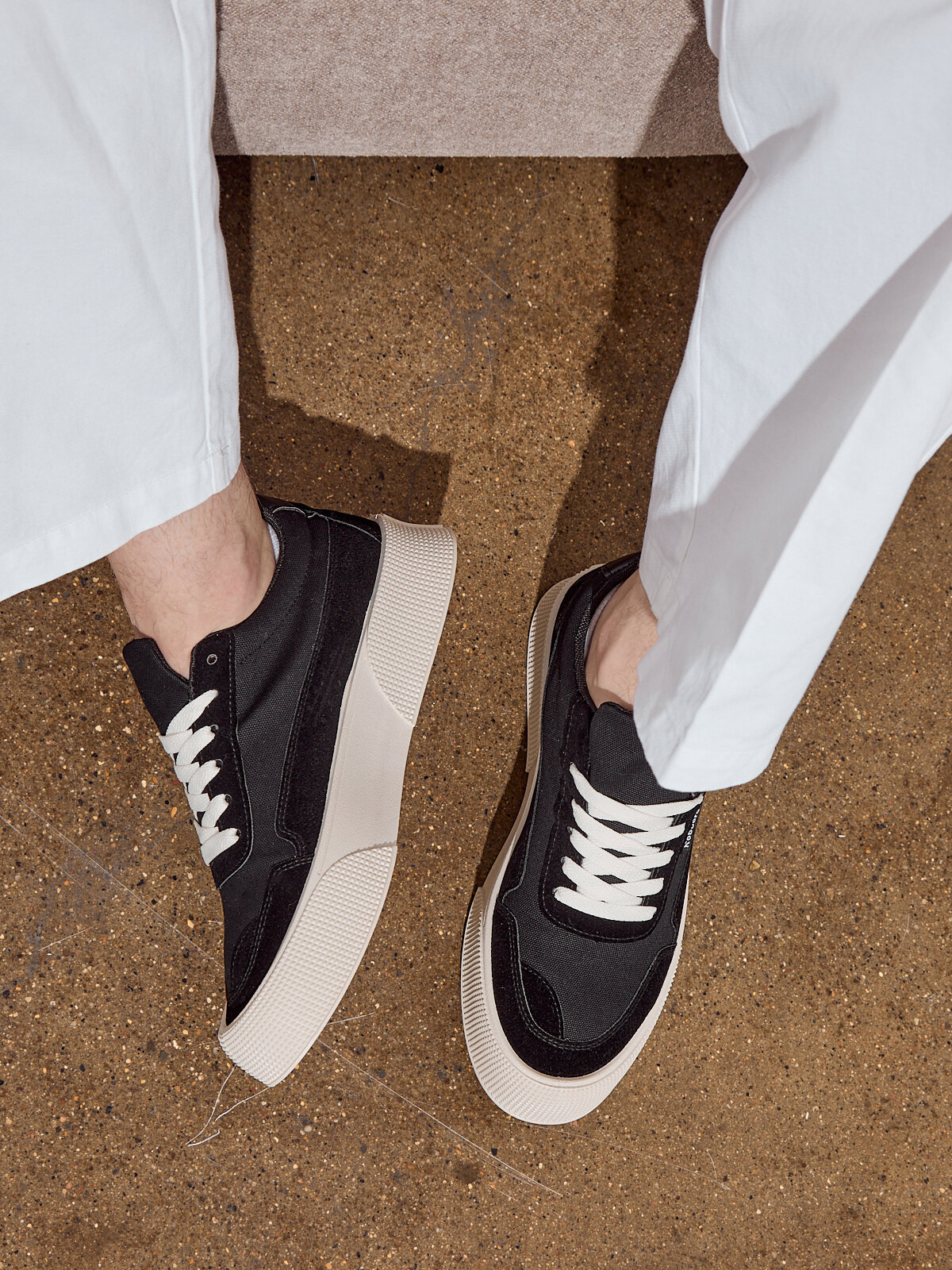 Кеды Nobbaro, полнота 7 (RU)/ на среднюю и широкую стопу, размер 40, черный — фото 1