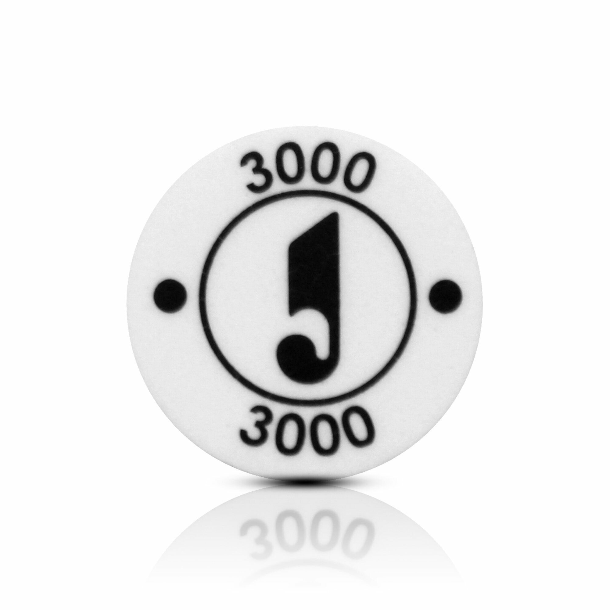 Файлы диски для педикюра абразив 3000 D25мм белый уп 30 шт