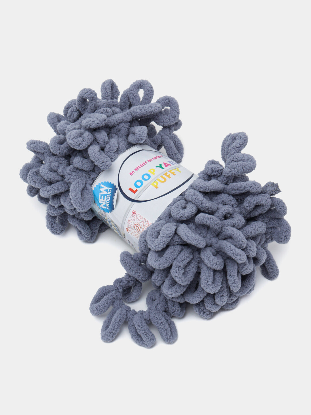 Пряжа Loop Yarn, с большими петельками, 100 г, +/- 9 метр, 5шт