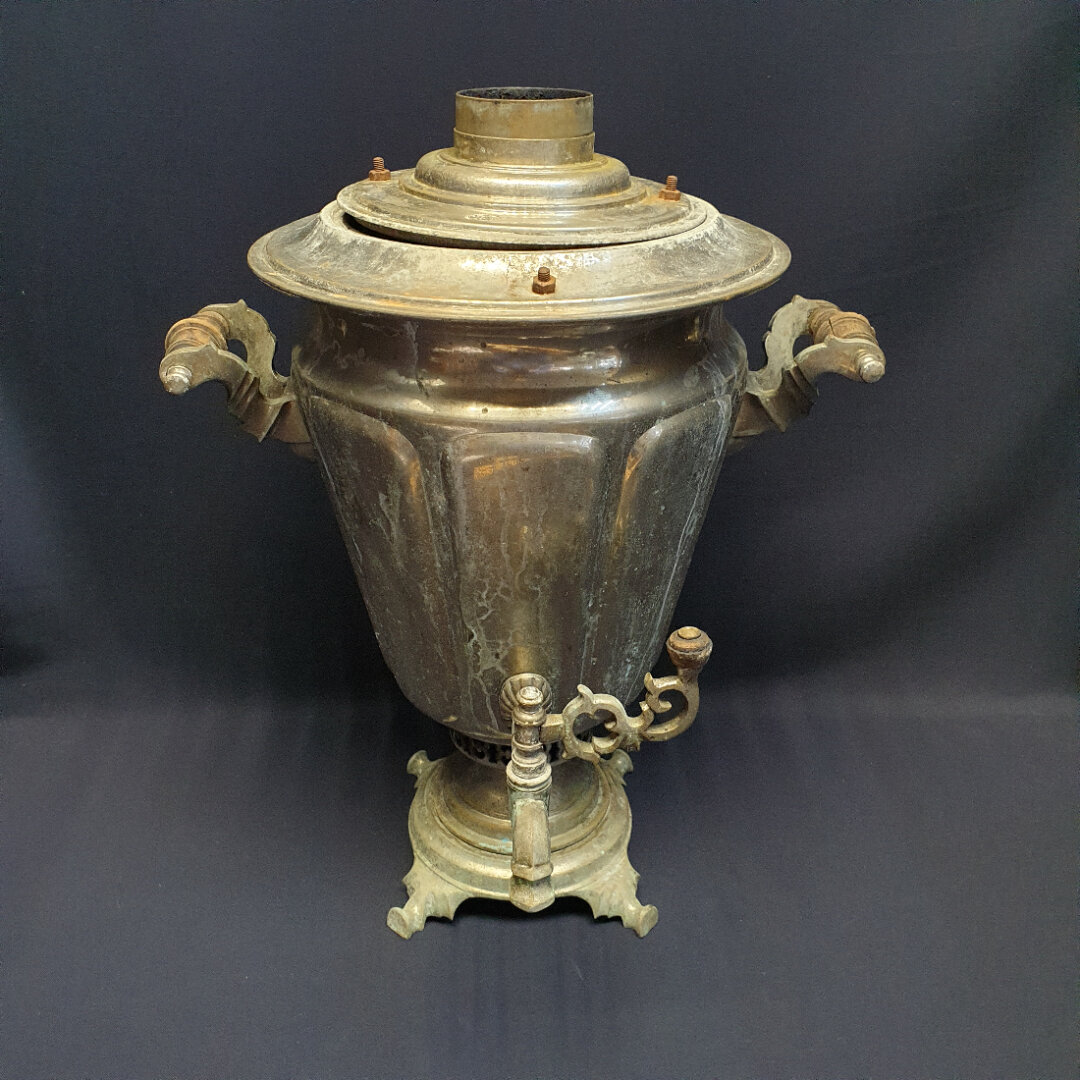 Самовар дровяной Госпромцвет объем 4 л винтаж СССР