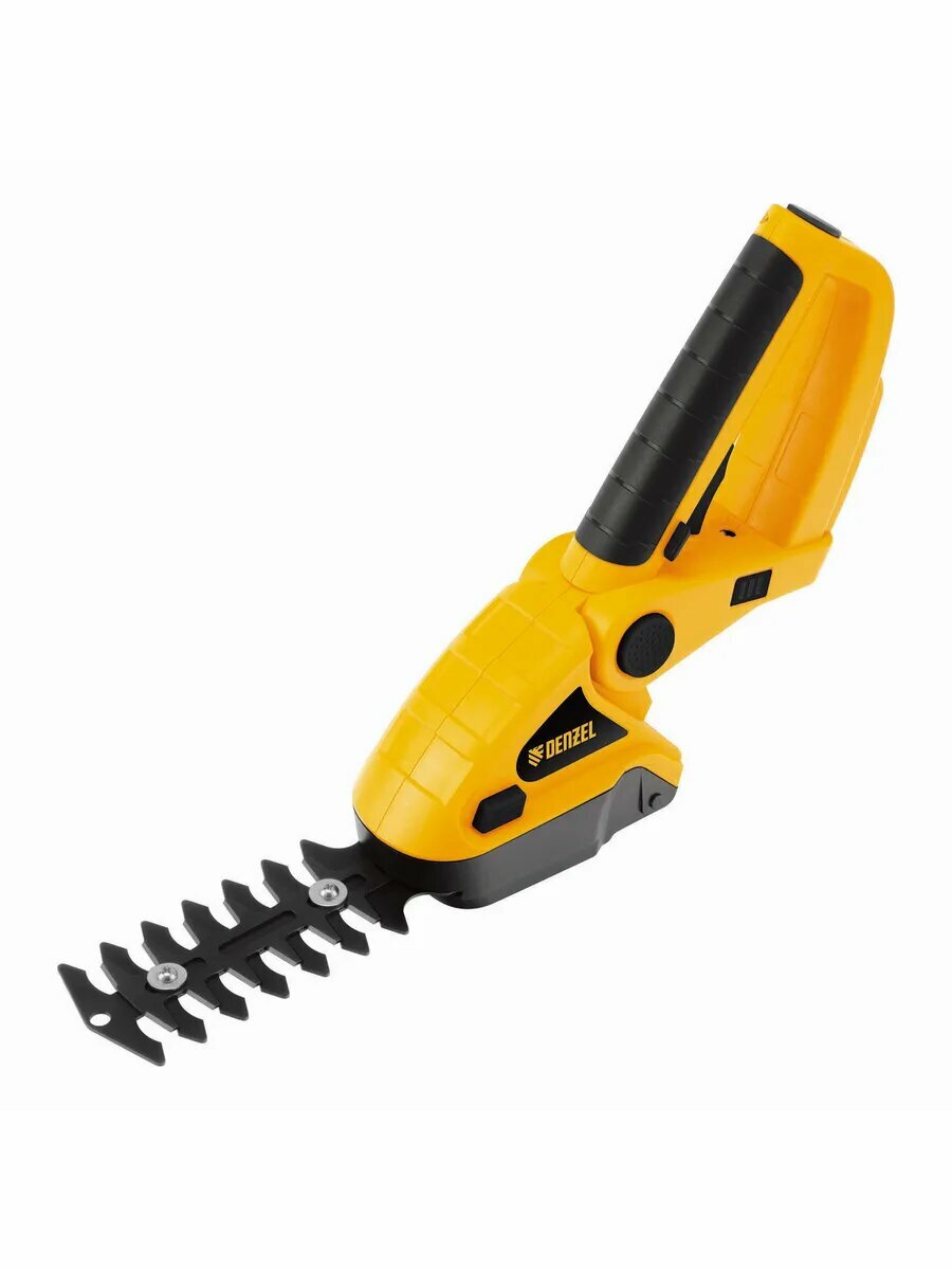 Ножницы-кусторез аккумуляторные GS-7, Li-Ion, DENZEL, 59428