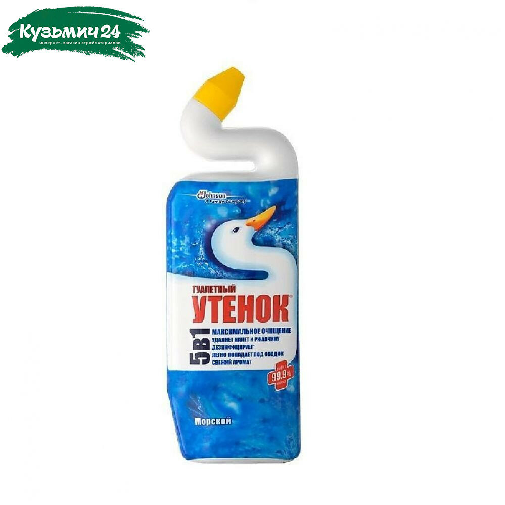 Чистящее средство Туалетный утенок активный Морской 750 мл