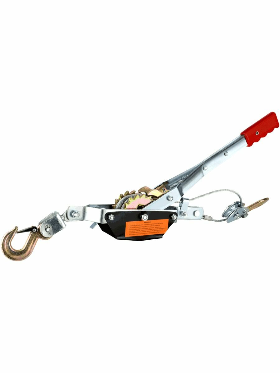 Лебедка АвтоDело 43152 ручная переносная храповиковая 2т