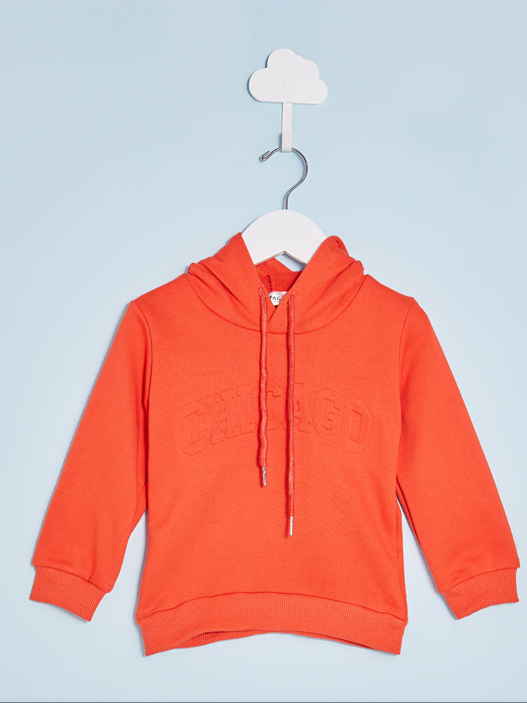 Пуловер REDTAG, размер 6-12 мес, orange — фото 1