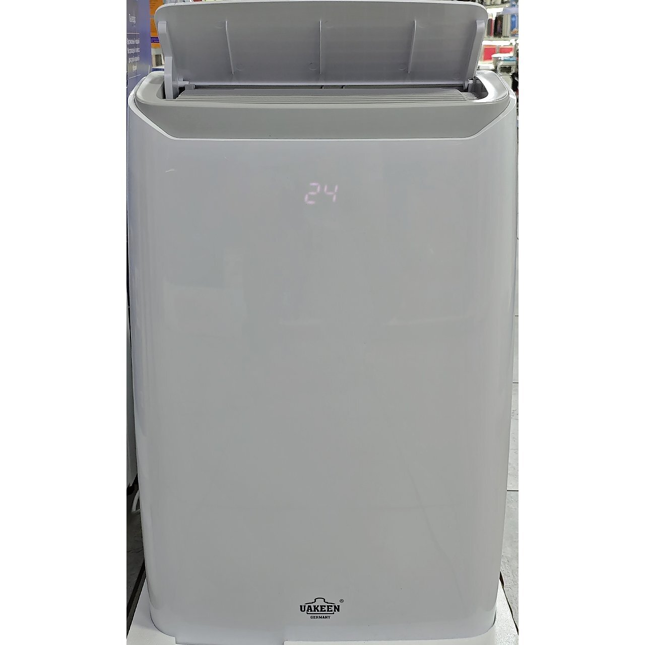 Мобильный кондиционер Uakeen ZL-1208, 35 кв. м, режимы охлаждения/обогрева