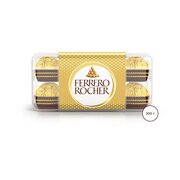 Набор конфет Ferrero Rocher  молочный шоколад и лесной орех,  200 г