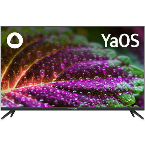 55 Телевизор Accesstyle 4K Ultra HD на платформе YaOS U55EY1500B черный 3306200₽