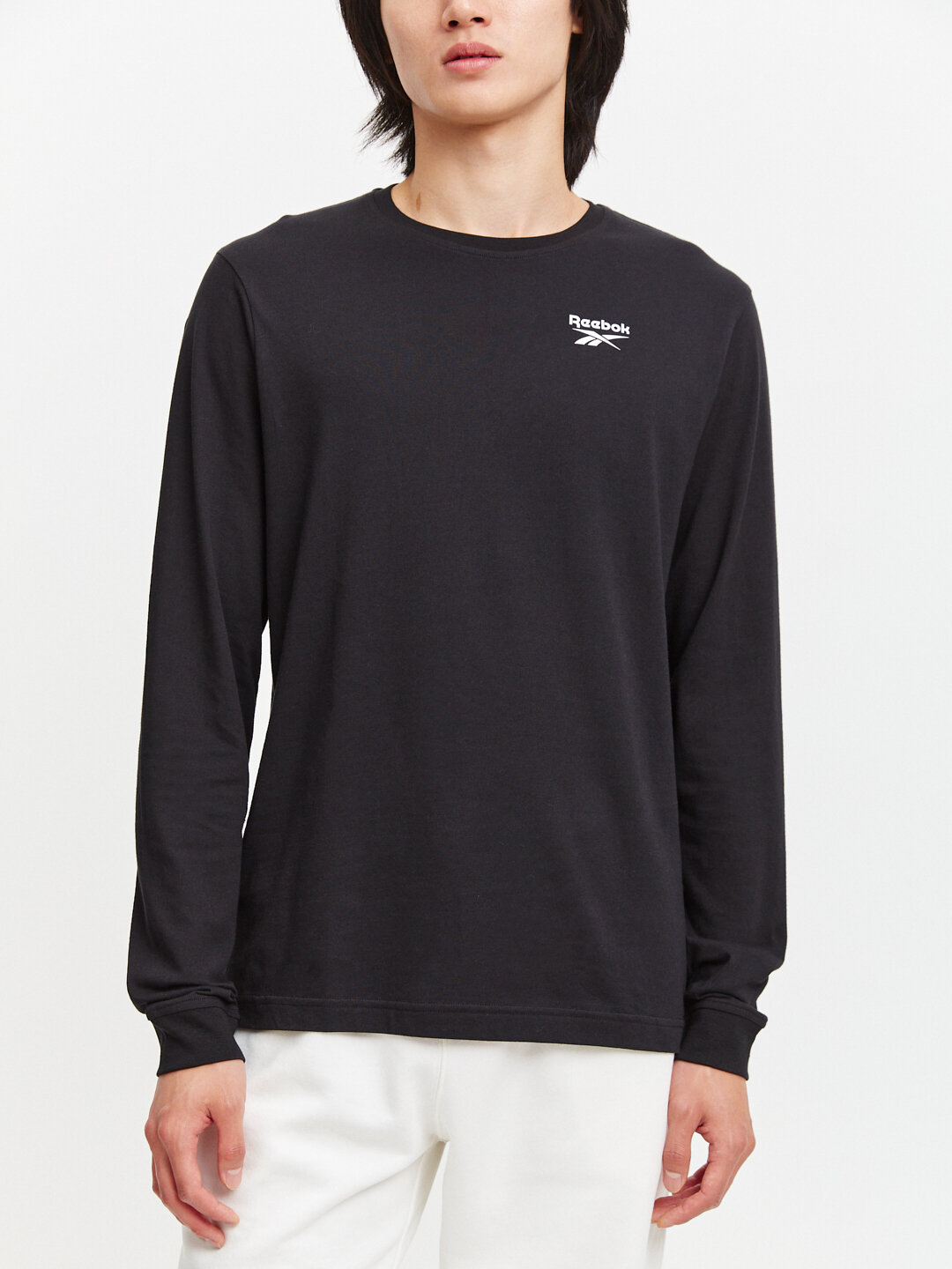 Лонгслив спортивный Reebok Identity Small Logo Ls Tee