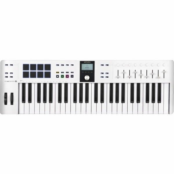 Arturia KeyLab Essential 49 mk3 white Миди клавиатура