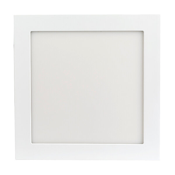 Светильник Arlight DL-225x225M-21W Day White, LED, 21 Вт, 4000, нейтральный белый, цвет арматуры: белый, цвет плафона: белый