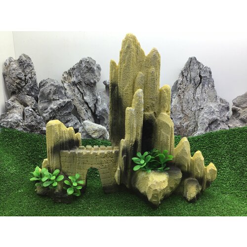 Грот для аквариума ZelAqua SZ-B36 декор аквариумные, 42×14×33 см