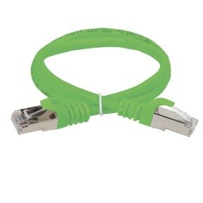 PC02-C5EF-2M ITK Коммутационный шнур (патч-корд), кат.5Е FTP, 2м, зеленый IEK - фото №2