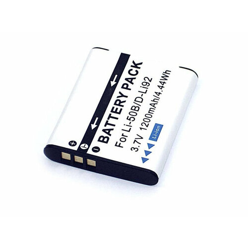 Аккумулятор Vbparts 3.7V 1400mAh Li-ion для D-Li92 / Li-50B 077128 разноцветный