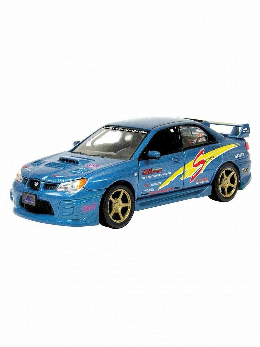 Модель машины "Гаражный тюнинг" Subaru Impreza WRX STI, 1:24, 75703 Motormax