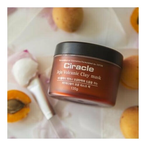 CIRACLE Маска из вулканической глины чеджу Ciracle Jeju Volcanic Clay Mask 135 мл маска из вулканической глины чеджу ciracle jeju volcanic clay mask 135 гр