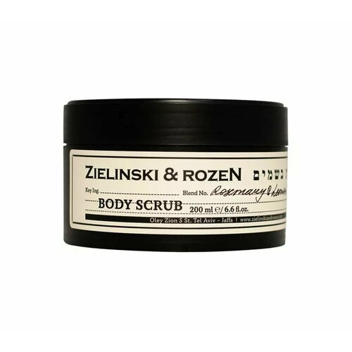 ZIELINSKI & ROZEN Скраб для тела Rosemary & Lemon, Neroli