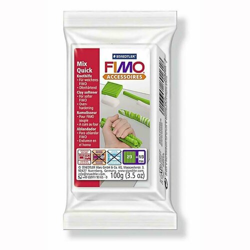 FIMO Mix Quick размягчитель для пластики 100 г гель размягчитель для полимерной глины 50гр