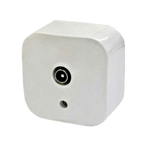 фото Legrand QUTEO белый Розетка TV наружная