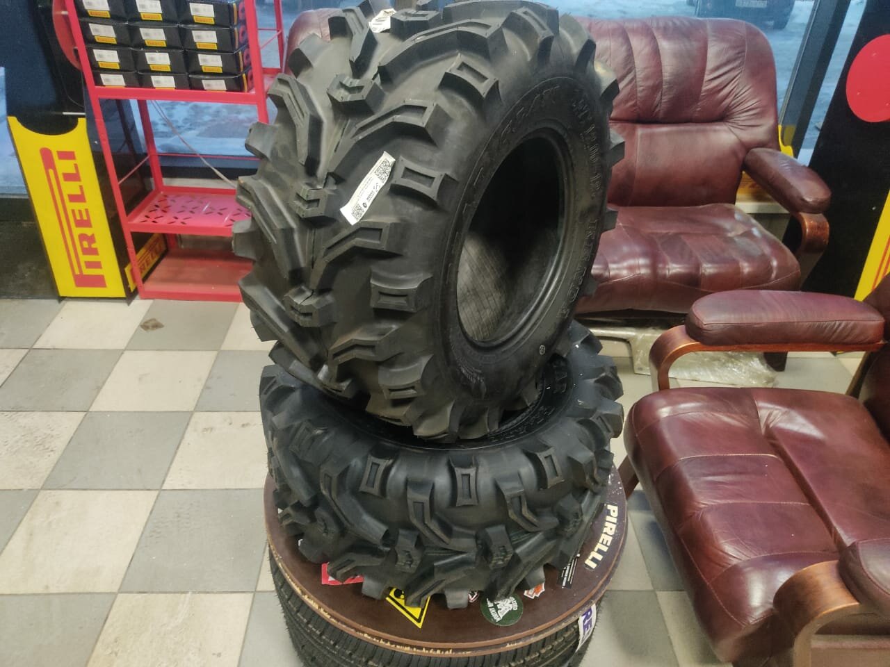 Квaдpошинa КЕNDА К299 Веаr Clаw 27x12.00-12 (27X12-12) 51F 4РR TL — фото 7