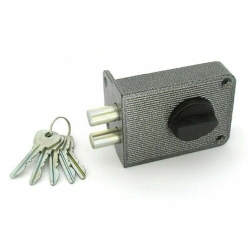 Накладной замок зенит Зенит-ЗН-1-3 серебро 17769