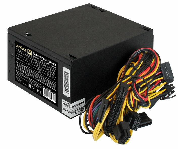 Корпус ExeGate EVO-9205 500W Black (EX294974RUS) — фото 7