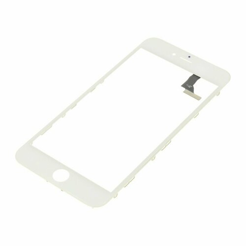 Тачскрин для Apple iPhone 6 Plus + рамка + OCA, белый тачскрин для iphone 12 iphone 12 pro oca стекло рамка black orig