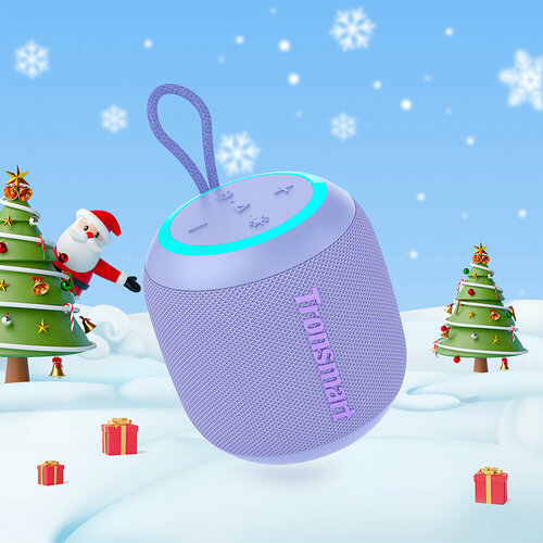 Беспроводная колонка Tronsmart T7 Mini Violet фиолетовый, серый