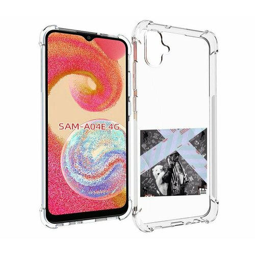 Чехол MyPads Lil Uzi Vert - Luv Is Rage 2 для Samsung Galaxy A04e задняя-панель-накладка-бампер чехол mypads lil uzi vert luv is rage 2 для honor 80 задняя панель накладка бампер